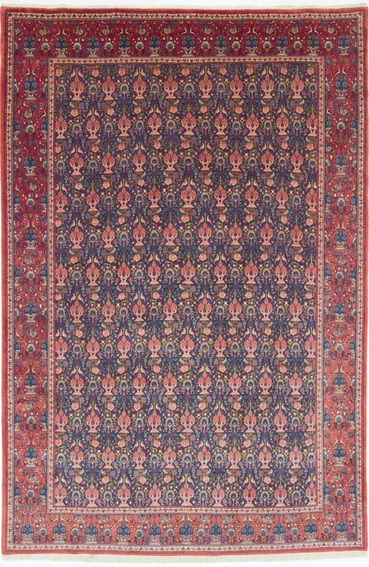 Abadeh Antik-Teppich 321x215 cm, 200.000 Knoten, Perserteppich, handgeknüpft