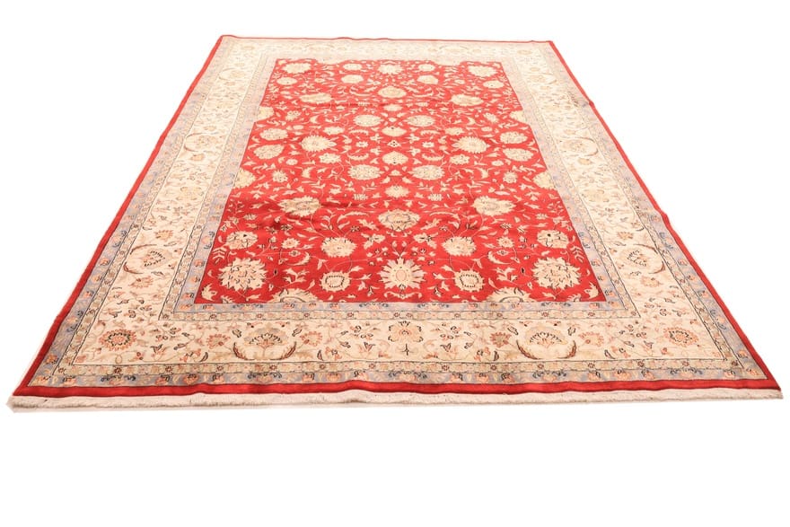 Tabriz Teppich 346x245 cm, handgeknüpft, Perserteppich