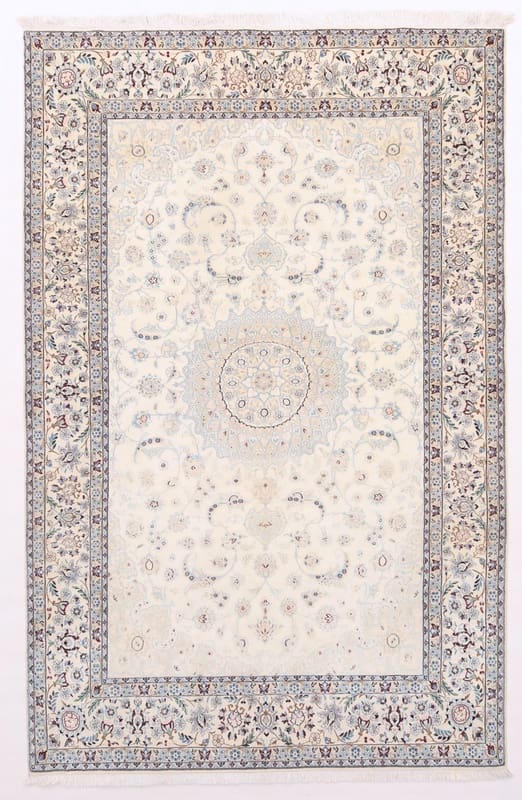 Nain Teppich 310x201 cm, 640.000 Knoten, handgeknüpft, Perserteppich