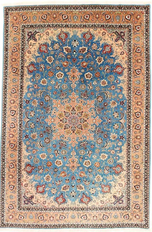 Tabriz Teppich 302x199 cm – handgeknüpft Perserteppich H1