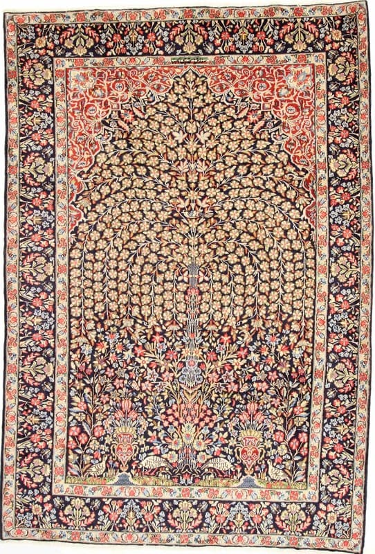 Kerman Teppich 314x211 cm - Hochwertiger Perserteppich handgeknüpft H1