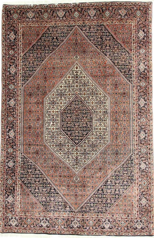 Bidjar Teppich 305x199 cm - Robuster Perserteppich handgeknüpft