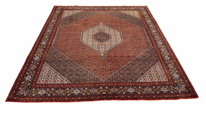 Bidjar Teppich 349x251 cm - Robuster Perserteppich handgeknüpft