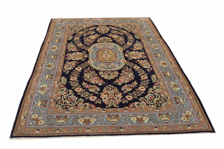 Ghom Teppich 344x229 cm Handgeknüpft Orientteppich H1