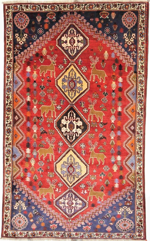 Ghashghai Teppich 289x176 cm – Handgeknüpft, feinste Qualität