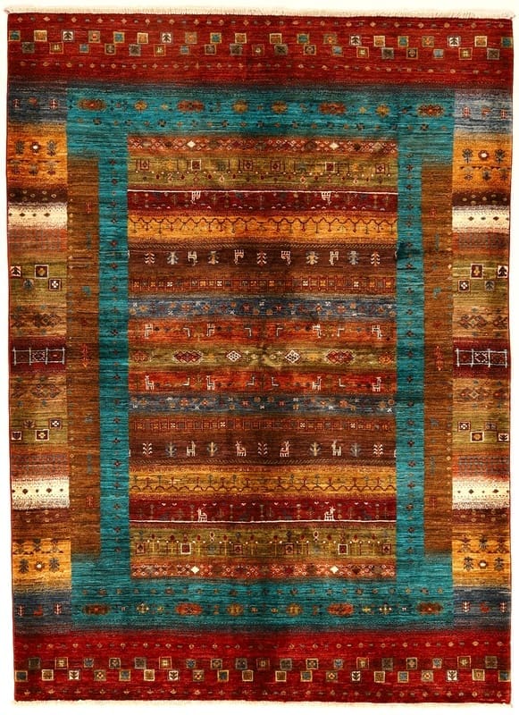 Ziegler Farahan Orientteppich 243x178 cm, handgeknüpft, schmutzabweisend H1