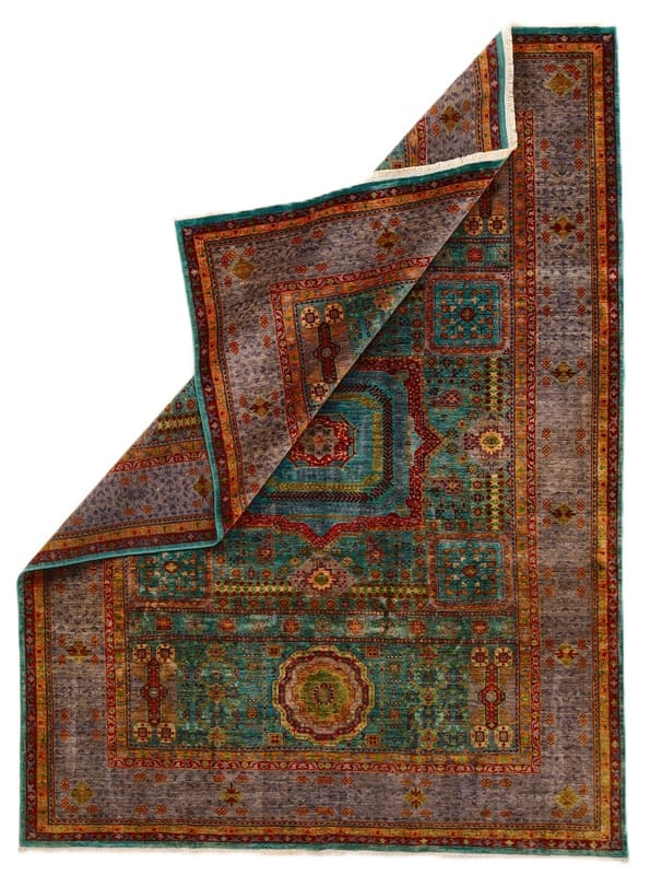 Mamluk Orientteppich 292x217 cm – handgeknüpft, schmutzabweisend