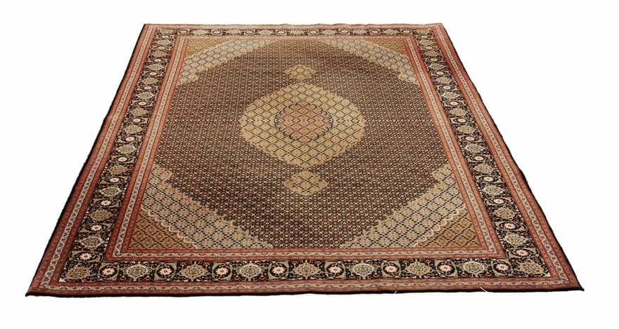 Tabriz Mahi 50 Raj Teppich 302x205 cm - Perserteppich handgeknüpft