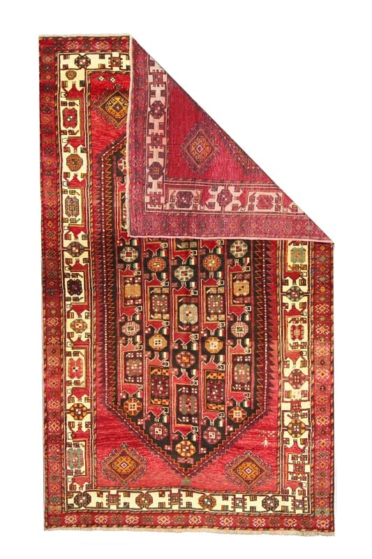 Kurdi Orientteppich 297x178 cm – Handgeknüpft, Wolle, Unikat