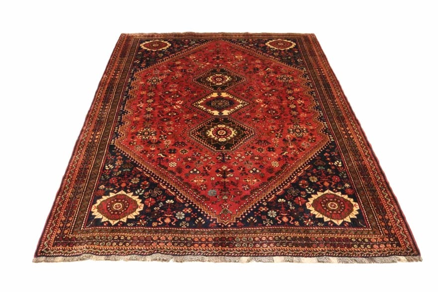 Ghashghai Teppich 286x189 cm, 160.000 Knoten/m², handgeknüpft