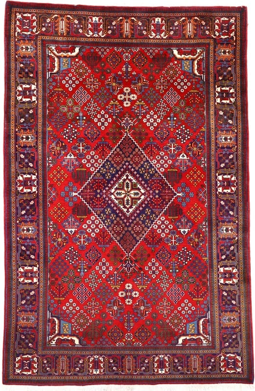 Meymeh Teppich 250x161 cm – handgeknüpft, 100% Wolle, Perserteppich