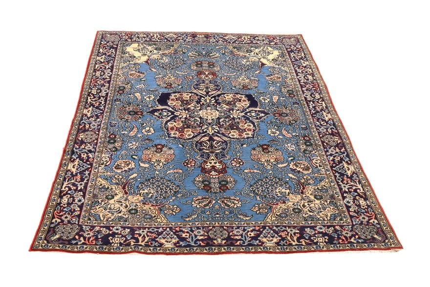 Ghom Teppich 220x141 cm – Hochwertige Wolle handgeknüpft H1
