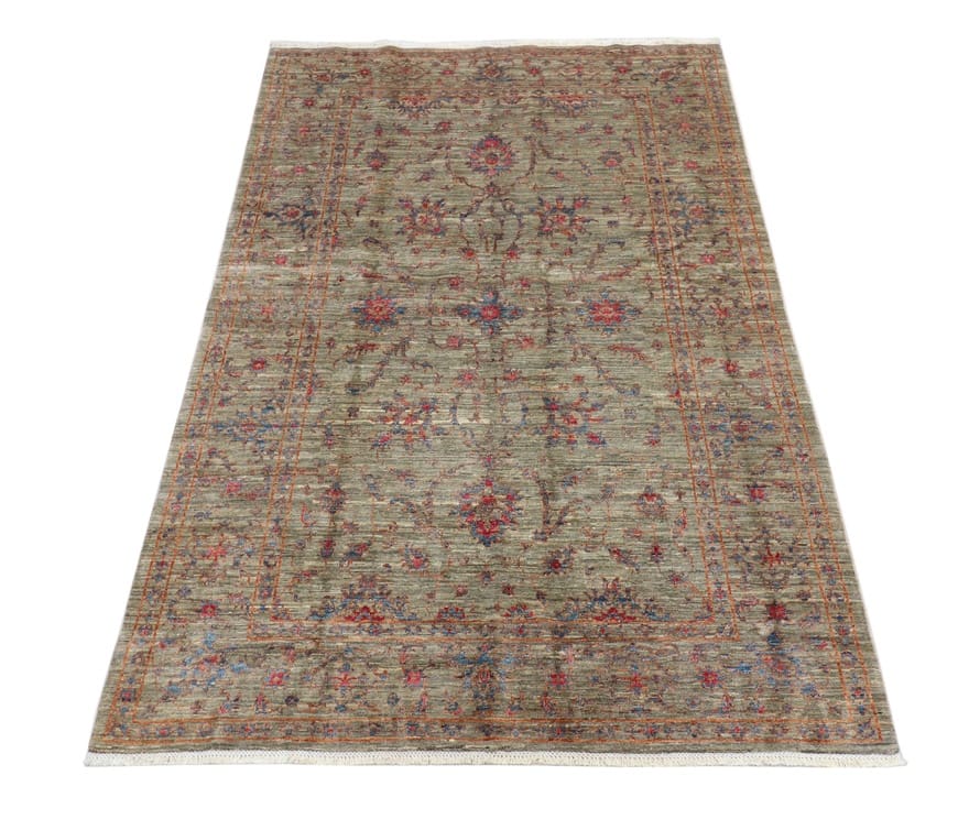 Ziegler Orientteppich 247x165 cm – Antik-Design, Handgeknüpft