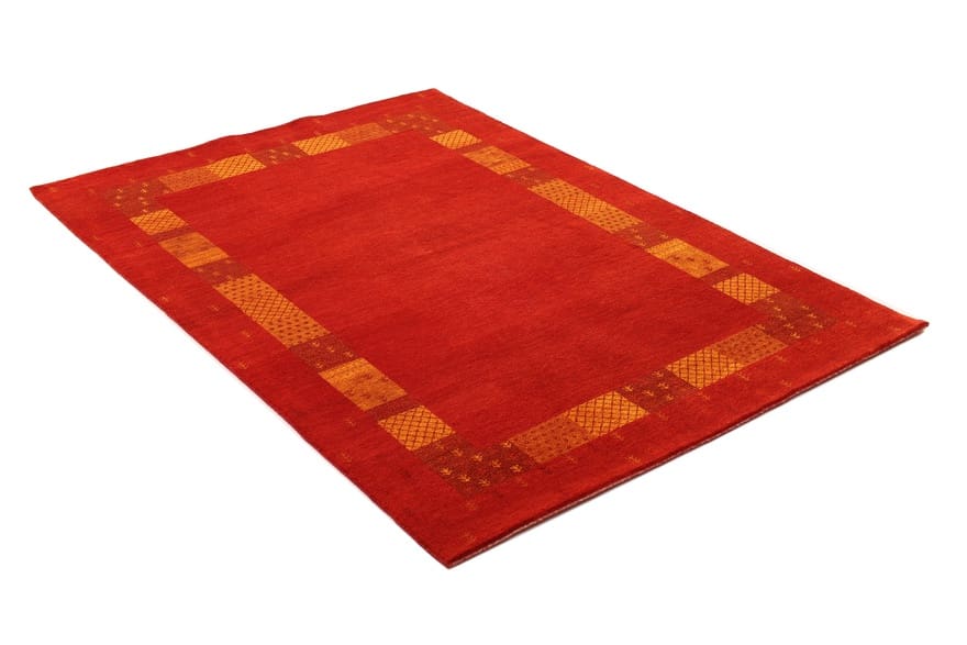 Loribaft Orientteppich 242x171 cm – handgeknüpft, rot, 200.000 Knoten