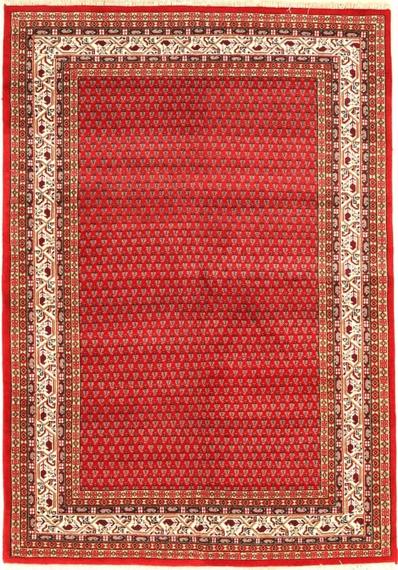 Orientteppich Mir 182x125 cm - Antiker Sarough mit einzigartigem Design, handgeknüpft