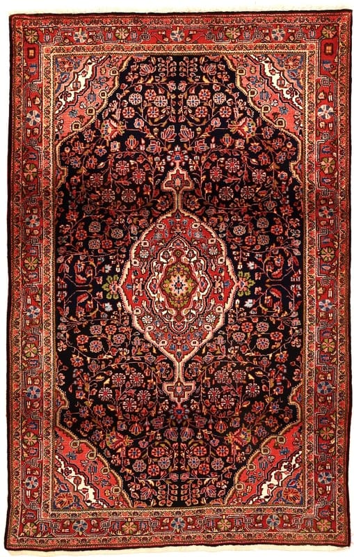 Djozan Teppich 202x139 cm - Iranischer Perserteppich handgeknüpft