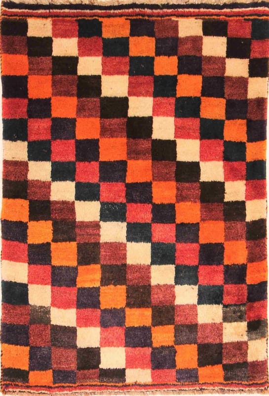 Antiker Ghashghai Orientteppich 174x118 cm aus 100% Schurwolle, handgeknüpft