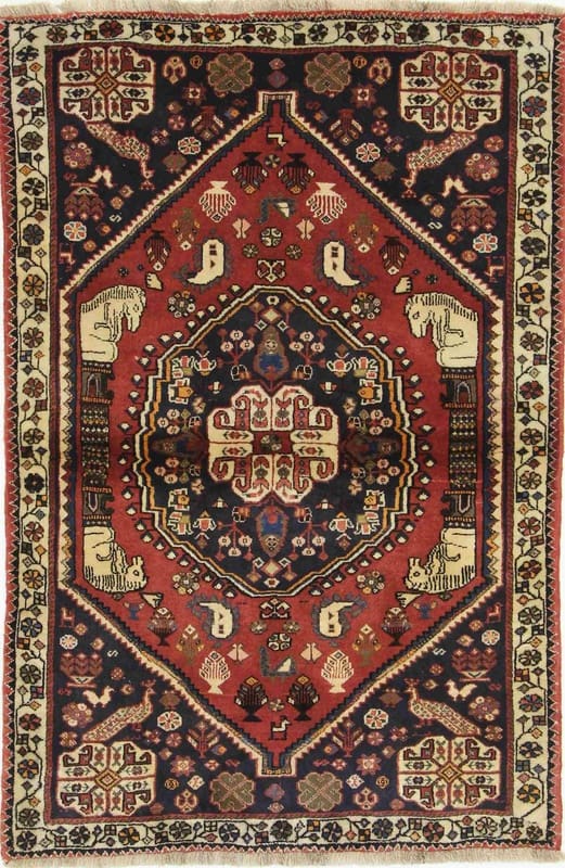 Ghashghai Teppich 179x118 cm, 200.000 Knoten/m², handgeknüpft