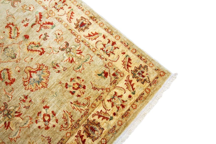 Ziegler Orientteppich 183x119 cm, antikes Design, handgeknüpft