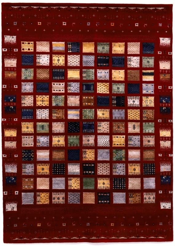 Handgewebter Orientteppich 302x197 cm – Indische Qualität, einzigartig