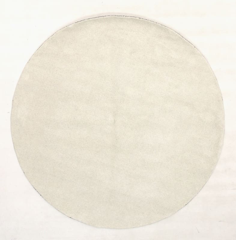 Gabbeh Teppich 202x202 cm, geometrisches Muster, handgeknüpft, Orientteppich