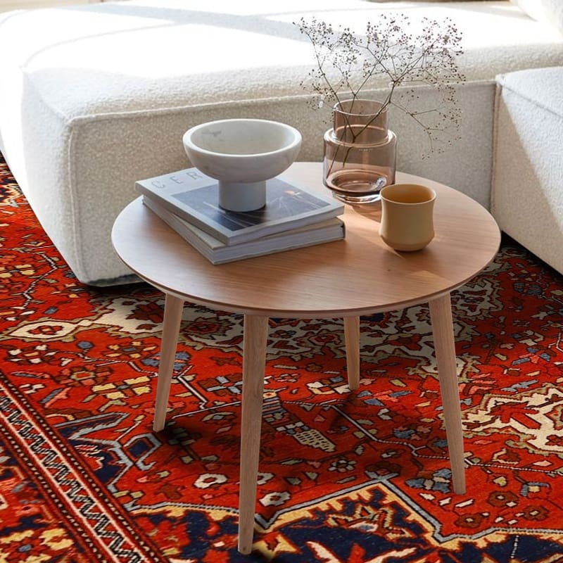 Antiker Farahan-Teppich 196x138 cm aus Arak, handgeknüpft, Perserteppich