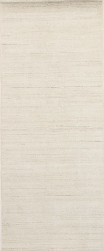 Hochwertiger Loribaf Teppich 203x83 cm, schlichtes Design, handgeknüpft