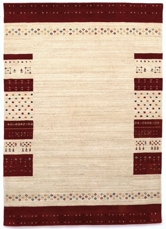 Orientteppich LOURBAF 302x253 cm, Gabbeh, robust, handgeknüpft