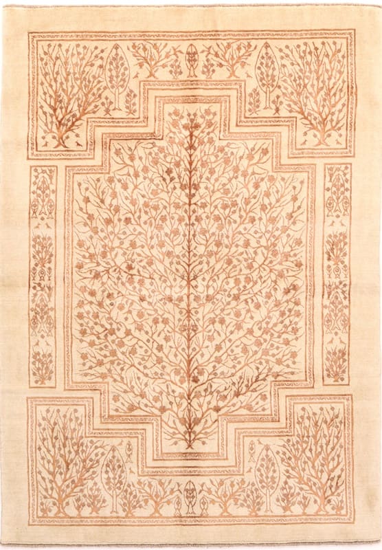 Moderner Orientteppich 241x169 cm - Handgeknüpft, Designer-Teppich