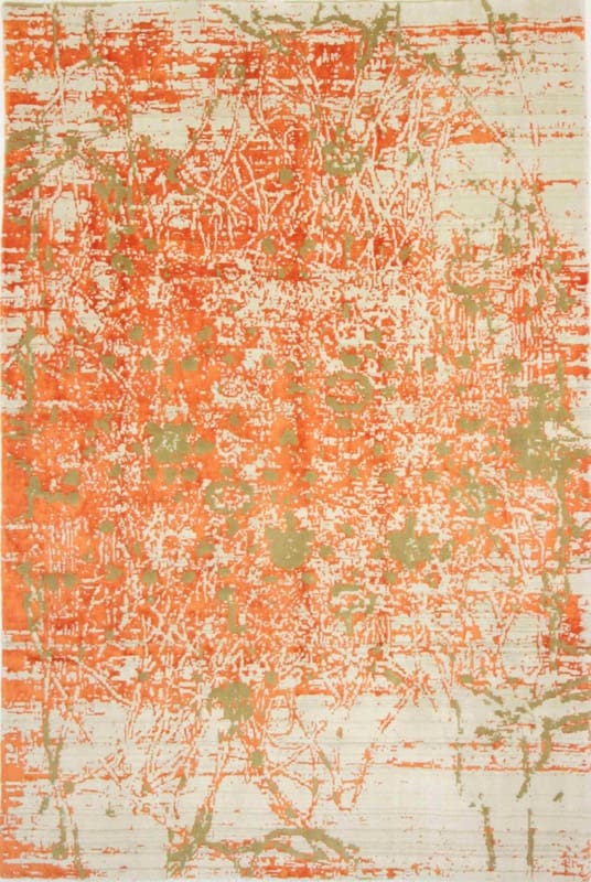 Moderner Orientteppich 302x201 cm – Handgeknüpft, Designermuster