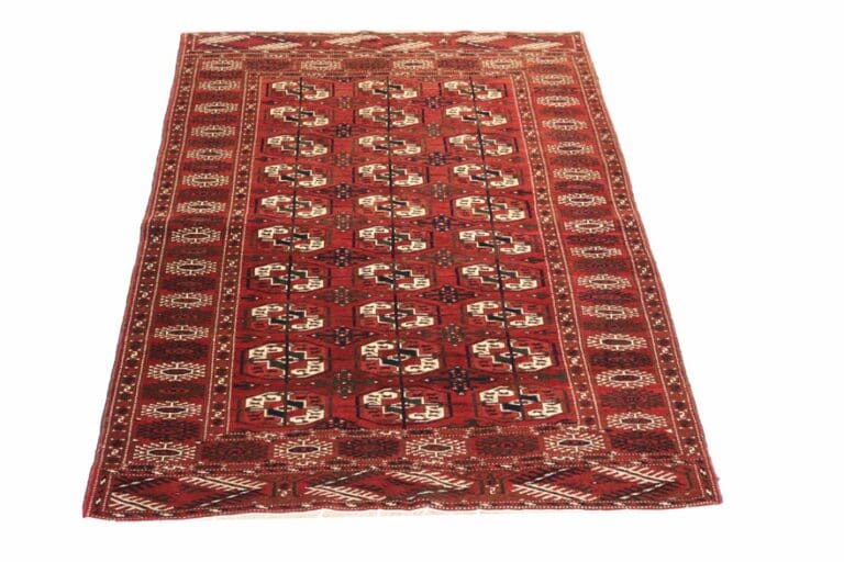 Buchara Orientteppich 200x124 cm – Handgeknüpft, Wolle, Unikat