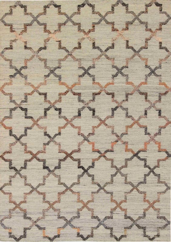 Orientteppich KELIM 227x163 cm – Tradition aus Indien, handgewebt