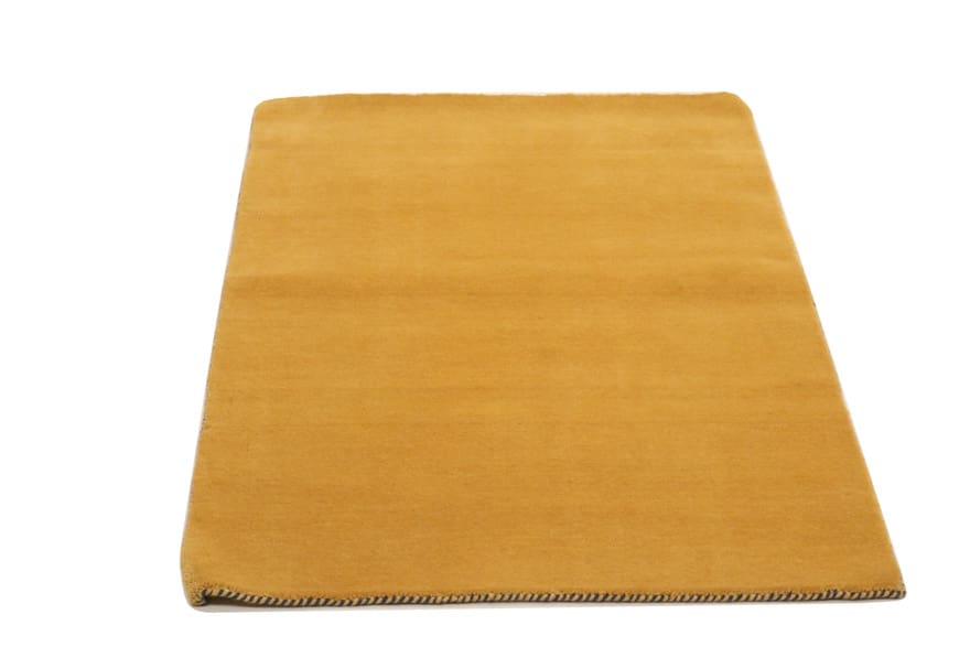 Gabbeh Teppich 200x153 cm, geometrisches Muster, handgeknüpft