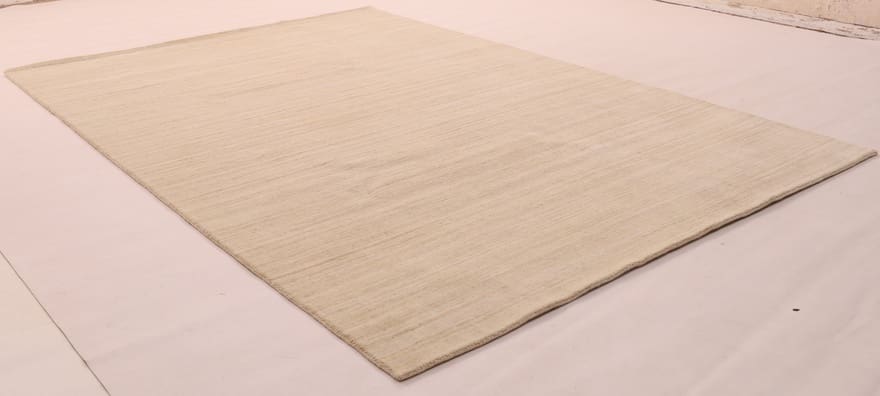 GABBEH NATURAL Teppich 304x204 cm, geometrisches Muster, handgeknüpft