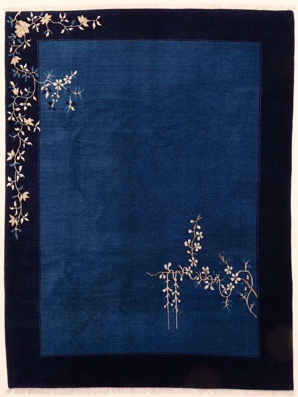 Orientteppich 242x181 cm aus Nepal, handgeknüpft aus Schafwolle