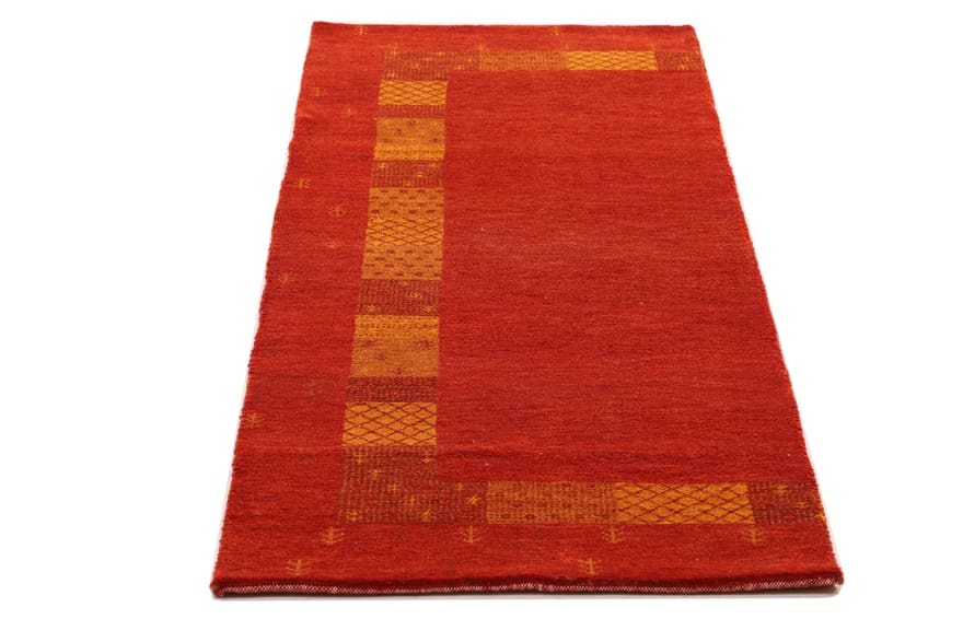 Loribaft Orientteppich 202x69 cm – rot, 200.000 Knoten, handgeknüpft