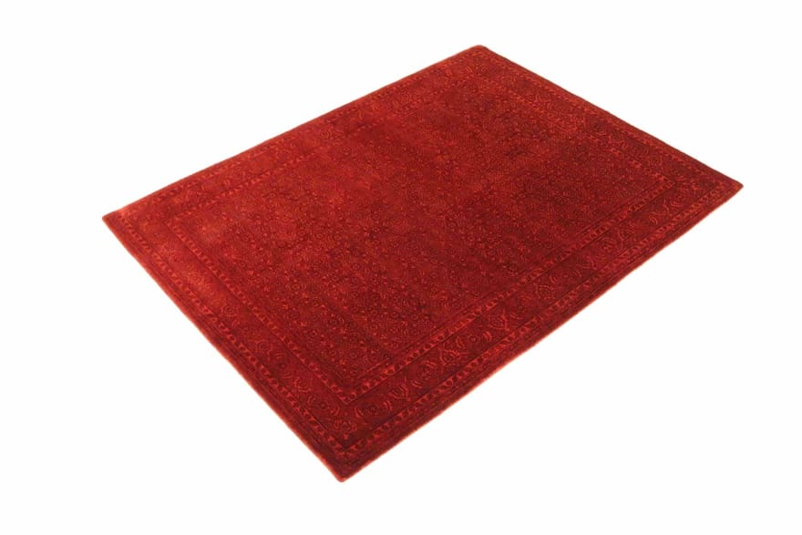 Loribaft Teppich 205x144 cm - Robust & Handgeknüpft Orientteppich