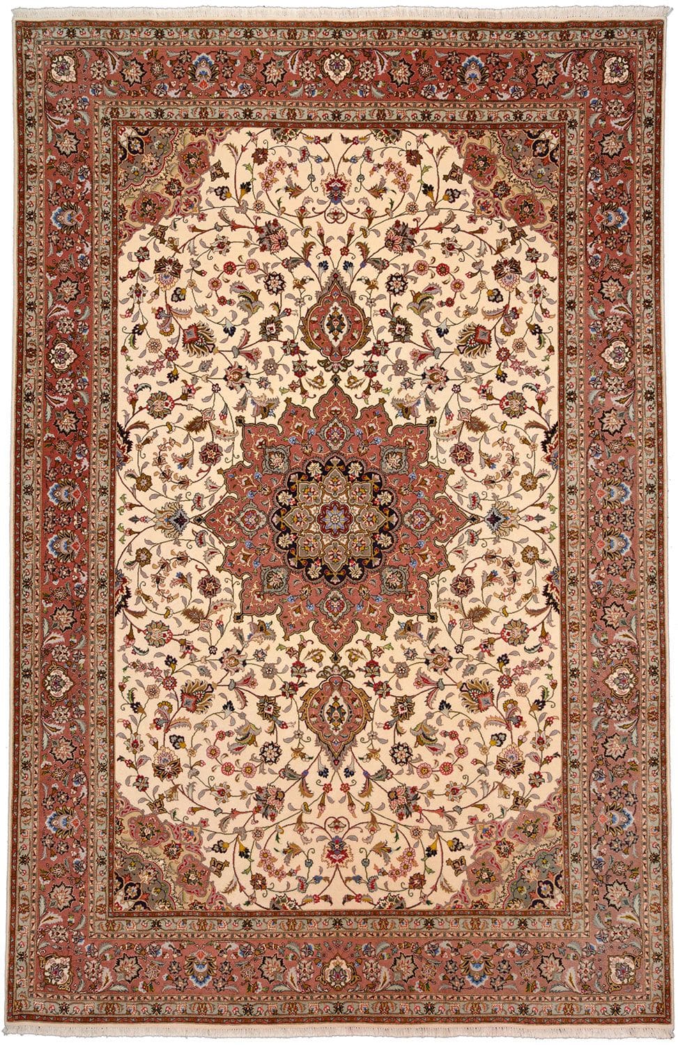 Orientteppich Täbriz 206 x 308cm - Handgeknüpft