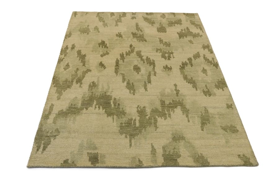 Handgeknüpfter Ikat Orientteppich 240x168 cm – Ruhiges Design