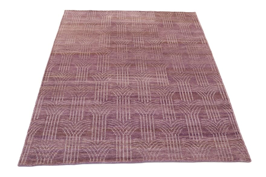 TeppichBazar Modern Ikat Teppich 236x167cm - handgeknüpft, einzigartig