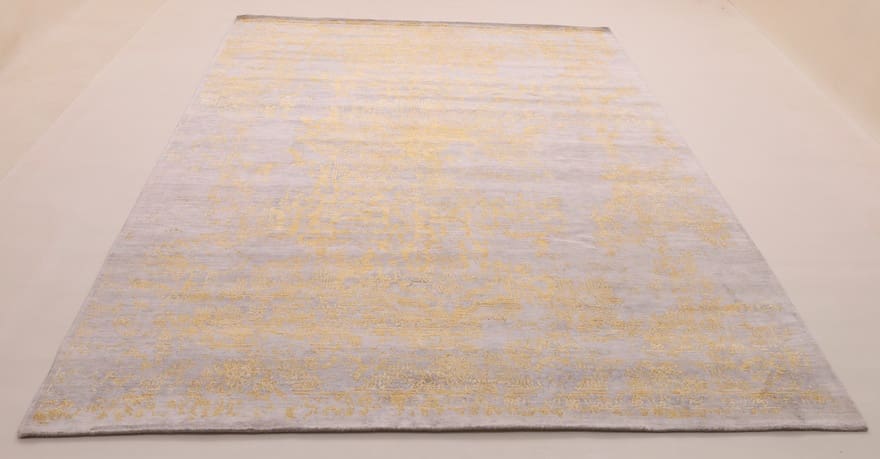 Eleganter Modern Lotus Orientteppich 351x245 cm - handgeknüpft