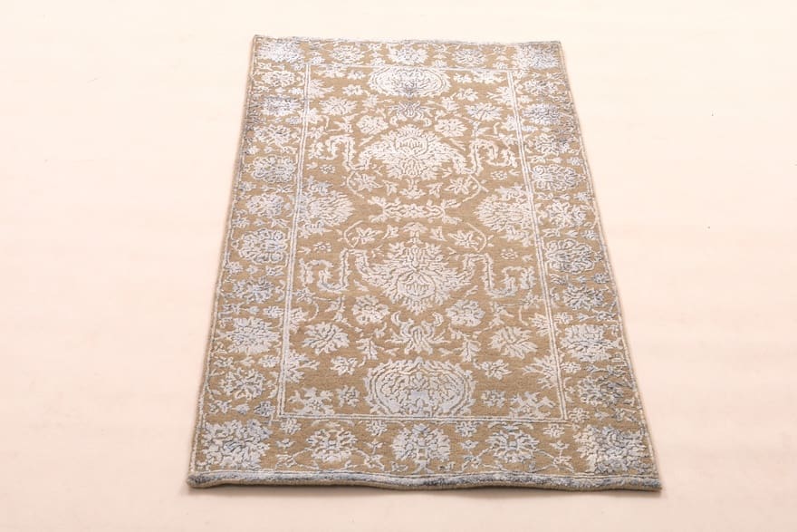 Orientteppich Modern Lotus 143x73 – Handgeknüpft, zeitgenössisches Design