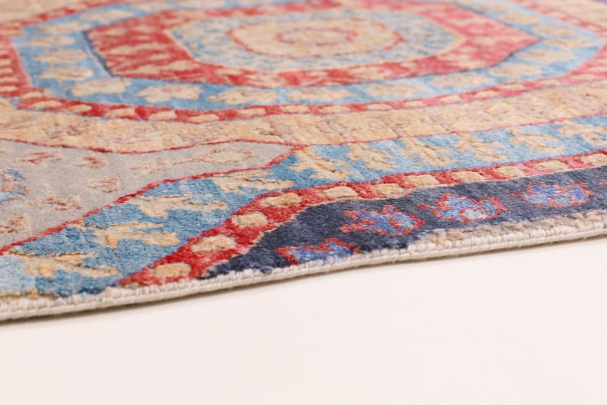 Moderner LOTUS Orientteppich 300x201 cm – handgeknüpft