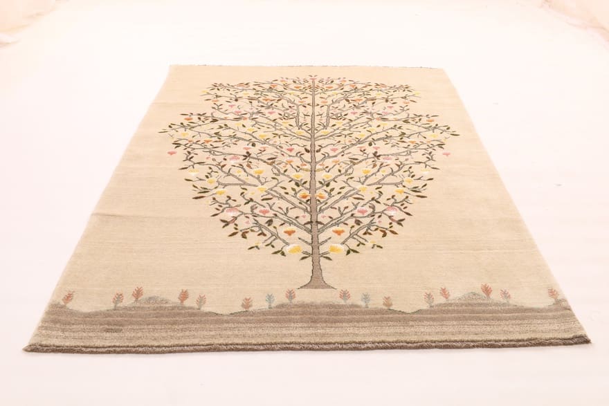 Moderner Orientteppich 248x172 cm - Handgeknüpft, Designer-Stil