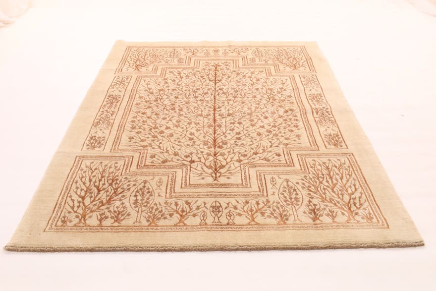 Moderner Orientteppich 241x169 cm - Handgeknüpft, Designer-Teppich
