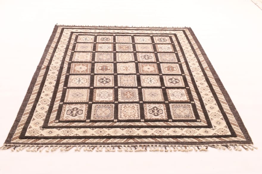 NIMBAFT Orientteppich 235x181 cm - handgeknüpft, hochwertige Verarbeitung