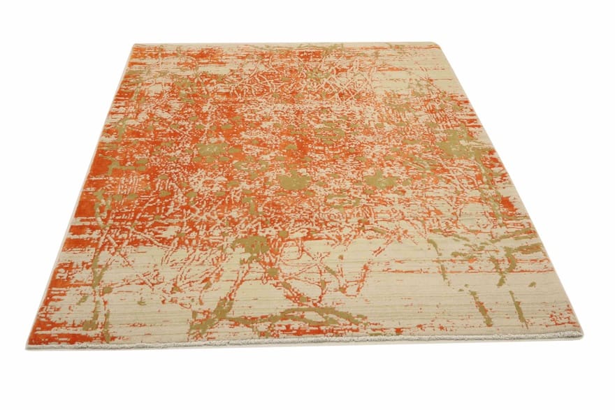 Moderner Orientteppich 302x201 cm – Handgeknüpft, Designermuster