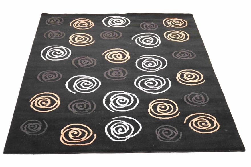 MODERN NEPAL Teppich 207x146 cm – handgeknüpft, asiatischer Stil