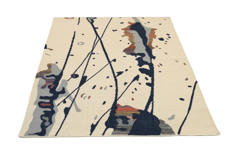 Handgewebter Kelim Teppich 225x160 cm – Einzigartiges Design für Ihr Gästezimmer