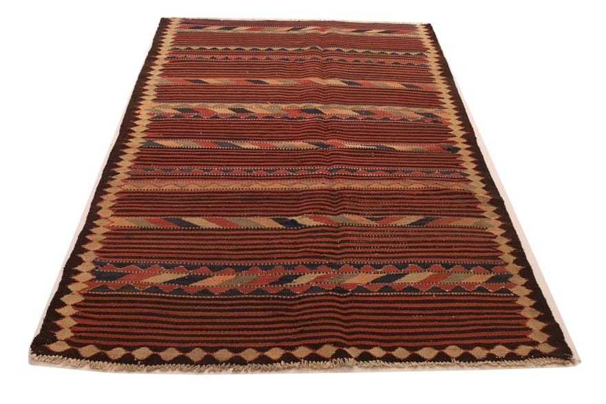 Kelim Teppich 235x142 cm – Traditionell, Handgewebt, Iran